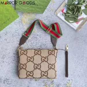 Gucci Jumbo Gg Messenger Bag